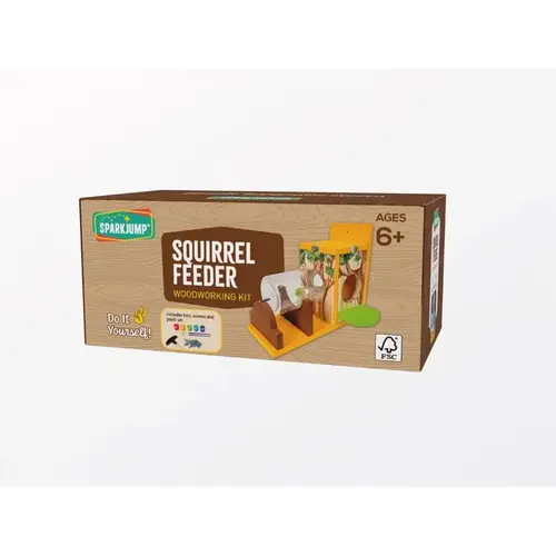 Woodworking Toy Kit Squirrel Feeder Woodworking Toy Kit Squirrel Feeder