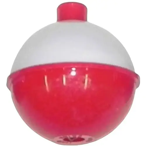 K&E STOPPERS FISHING BOBBER RND RED/WHT 1IN - pack of 4 K&E STOPPERS FISHING BOBBER RND RED/WHT 1IN - pack of 4