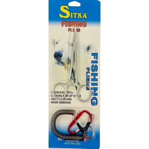 Stopper Lures Sitka Series Forceps with Lanyard Stopper Lures Sitka Series Forceps with Lanyard