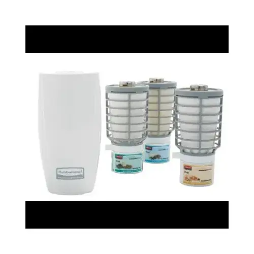 TCell Air Freshener Dispenser White Plastic TCell Air Freshener Dispenser White Plastic