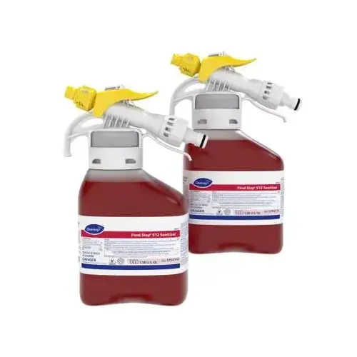 Final Step Sanitizer 1.5 L Multi Surface Liquid RTD Quat Kosher Red - pack of 2 Final Step Sanitizer 1.5 L Multi Surface Liquid RTD Quat Kosher Red - pack of 2