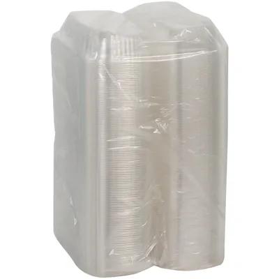 Pactiv Corporation YCI810480000 Hoagie & Sub Take-Out Container Hinged With Dome Lid Small (SM) 8.5X4X3.25 IN HIPS OPS Clear Rectangle - pack of 250