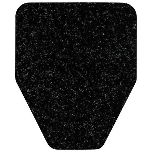 Wizkid Fernic Logo'd Antimicrobial Urinal Mat Black Case Of 6