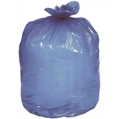 Fits 40-45 Gal 40 in. x 48 in. 19mic Blue High-Density Can Liners200/CS Color/Finish Family - pack of 200 Fits 40-45 Gal 40 in. x 48 in. 19mic Blue High-Density Can Liners200/CS Color/Finish Family - pack of 200