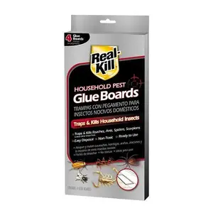 Real-Kill HG-95788 Real Kill Home Insect Glue Trap 6 Count - pack of 6