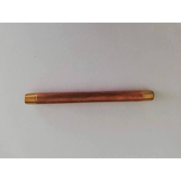 Everbilt 858014 1/4 in. x 6 in. Brass Nipple - pack of 10