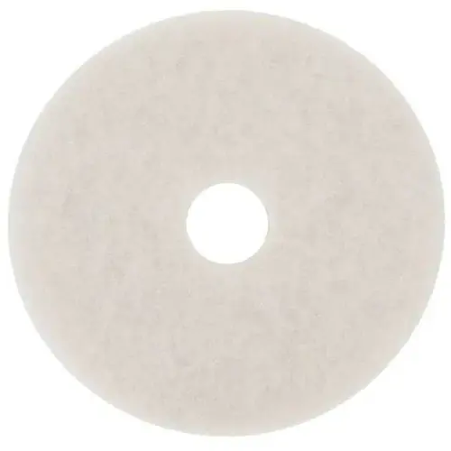 Super Polish Floor Pad, 27", White - pack of 5 Super Polish Floor Pad, 27", White - pack of 5