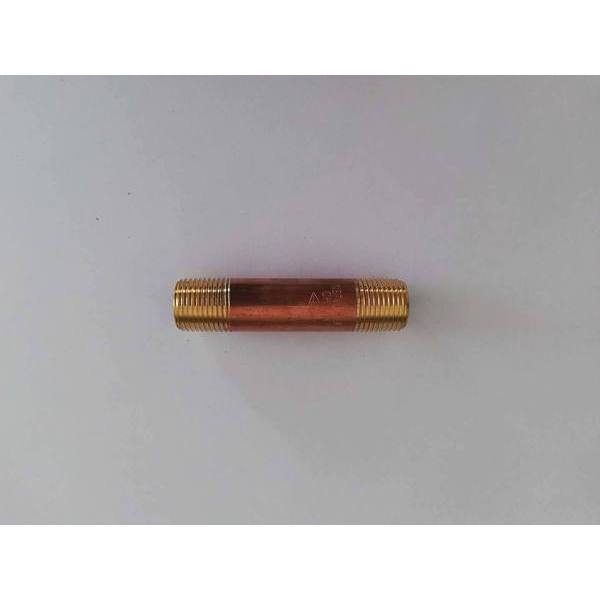 Everbilt 858011 1/2 in. x 3-1/2 in. Brass Nipple - pack of 10