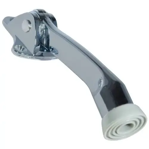 4 In Standard Kick-Down Door Holder Satin Nickel - pack of 5 4 In Standard Kick-Down Door Holder Satin Nickel - pack of 5
