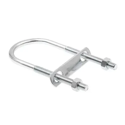 Generic U-Bolts, Rd Bend Long Tangent, Zc, Package Of 10 Generic U-Bolts, Rd Bend Long Tangent, Zc, Package Of 10