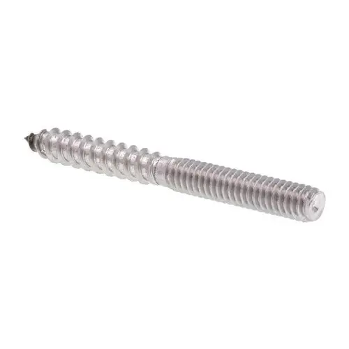 Generic 1/4in-20 X 2-1/2in Double Ended Headless Mach Screw, Galvanized, Package Of 100 Generic 1/4in-20 X 2-1/2in Double Ended Headless Mach Screw, Galvanized, Package Of 100
