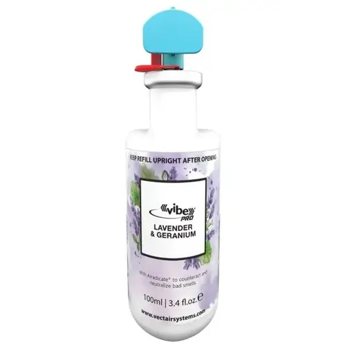 Vibe ProA Fragranced Air Deodorizer Lavender/geranium Vibe ProA Fragranced Air Deodorizer Lavender/geranium