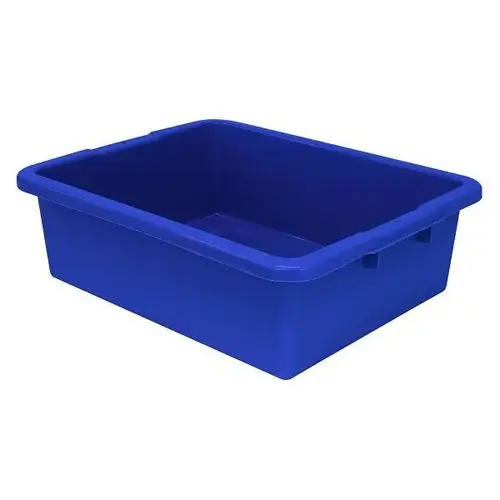 Bussing Tub, 21-1/2" X 17" X 7", Blue - pack of 12 Bussing Tub, 21-1/2" X 17" X 7", Blue - pack of 12