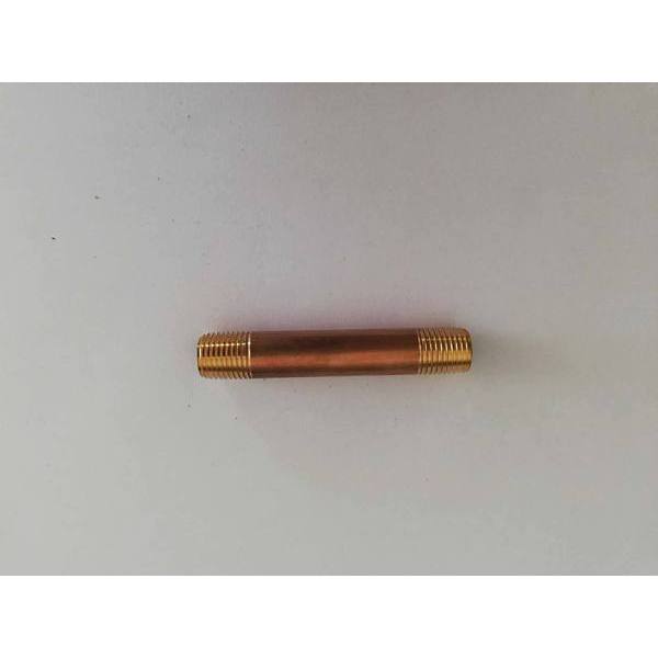 Everbilt 858048 1/4 in. x 3 in. Brass Nipple - pack of 10