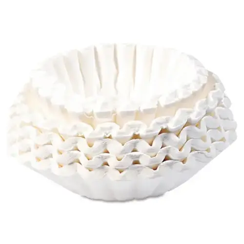 Flat Bottom Coffee Filters, Paper, 12-Cup Size - pack of 12 Flat Bottom Coffee Filters, Paper, 12-Cup Size - pack of 12