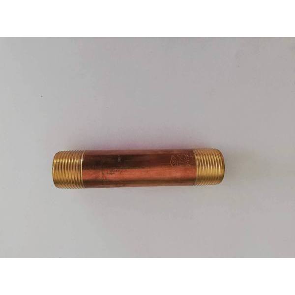 Everbilt 858020 3/4 in. x 4-1/2 in. Brass Nipple - pack of 10