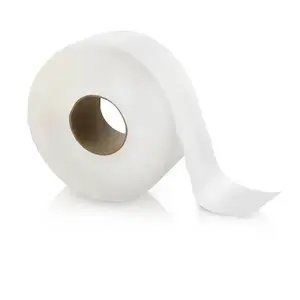 Livi 23501 Jumbo Bath Tissue White 2ply Plain Emboss 3.3" X 1000'