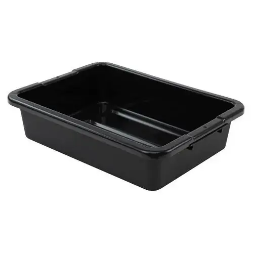 Bussing Tub, 20" X 15" X 5", Black - pack of 12 Bussing Tub, 20" X 15" X 5", Black - pack of 12