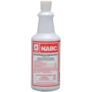 NABC 711603 Spartan Restroom Disinfectant, 1 Quart, Floral Scent - pack of 12