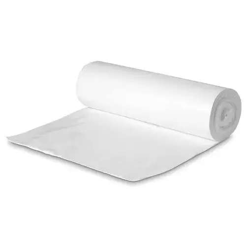 CUSTOM - Fits 45 Gal 40 in. x 50 in. 2.4mil White LLDPE Trash Can Liner50/CS - pack of 50 CUSTOM - Fits 45 Gal 40 in. x 50 in. 2.4mil White LLDPE Trash Can Liner50/CS - pack of 50