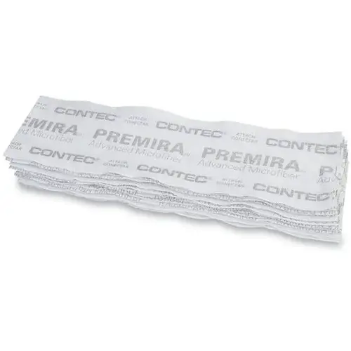 Premira II Mop Pad White Microfiber Disposable - pack of 240 Premira II Mop Pad White Microfiber Disposable - pack of 240