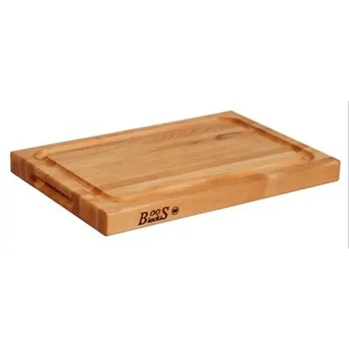 John Boos Professional Collection Maple Cutting Board 1-1/2"Tx12"Wx18"D John Boos Professional Collection Maple Cutting Board 1-1/2"Tx12"Wx18"D