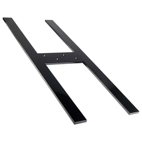 12" x 31-1/4" Harrison Hidden Countertop Support, Black Finish 12" x 31-1/4" Harrison Hidden Countertop Support, Black Finish