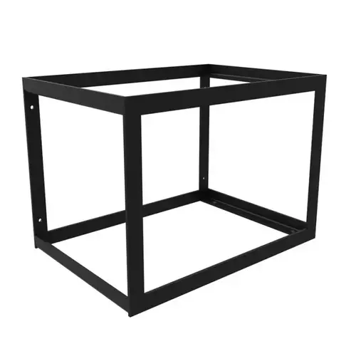 12" x 17" Model A Steel Cube Cabinet, Black Finish 12" x 17" Model A Steel Cube Cabinet, Black Finish