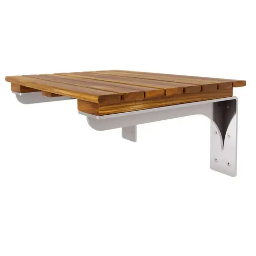 Teak Shower Bench System 16" x 21" x 3" Teak Shower Bench System 16" x 21" x 3"