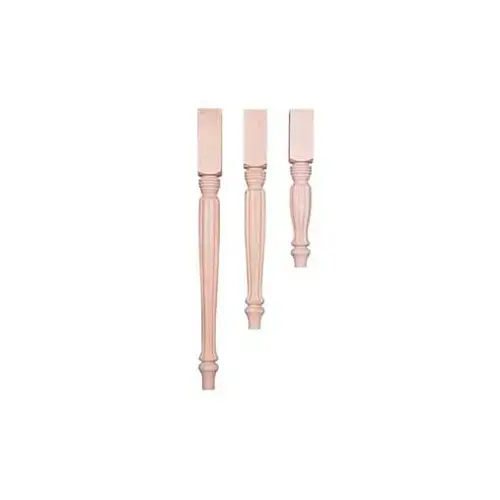 15-1/4" High Country French Table Leg, Maple 15-1/4" High Country French Table Leg, Maple