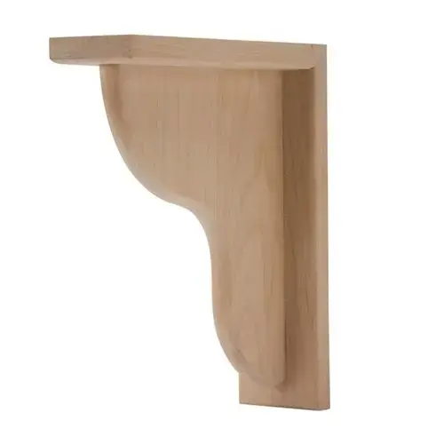 Bar Bracket Corbels Economy Collection, Machined Wood 11" Unfinished Cherry Bar Bracket Corbels Economy Collection, Machined Wood 11" Unfinished Cherry