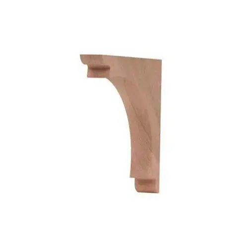 Bar Bracket Corbels Cove Collection, Machined Wood 7" Unfinished Alder Bar Bracket Corbels Cove Collection, Machined Wood 7" Unfinished Alder