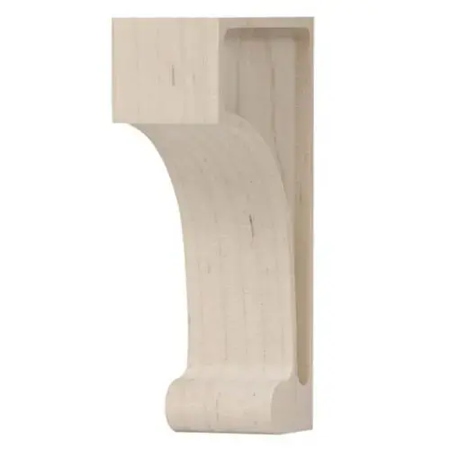 Bar Bracket Corbels Mission Collection, Machined Wood 9" Unfinished Cherry Bar Bracket Corbels Mission Collection, Machined Wood 9" Unfinished Cherry