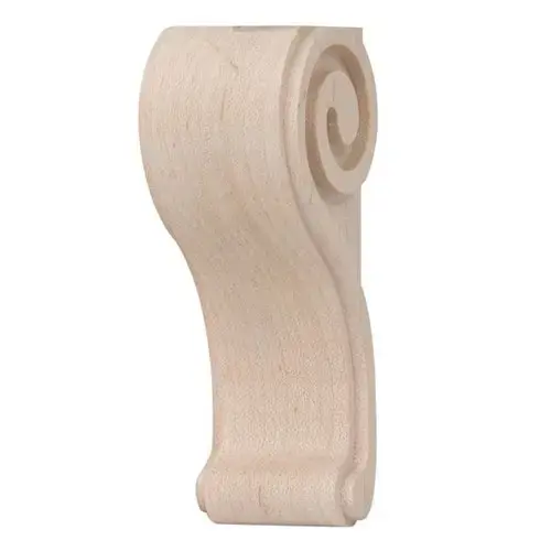 Bar Bracket Corbels Scroll Collection, Machined Wood 10" Unfinished Alder Bar Bracket Corbels Scroll Collection, Machined Wood 10" Unfinished Alder
