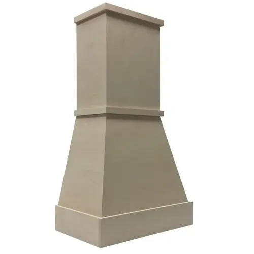 Omega National 30"W Maple Modern Tapered Wall Mount Range Hood, Broan Compatible Liner Included Omega National 30"W Maple Modern Tapered Wall Mount Range Hood, Broan Compatible Liner Included