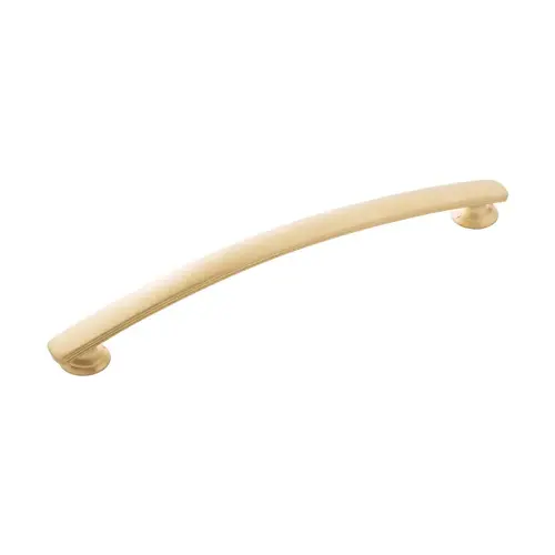 PRO LUXE Pristine Series 7-9/16" (192 mm) Center to Center Brushed Golden Brass Pull PRO LUXE Pristine Series 7-9/16" (192 mm) Center to Center Brushed Golden Brass Pull