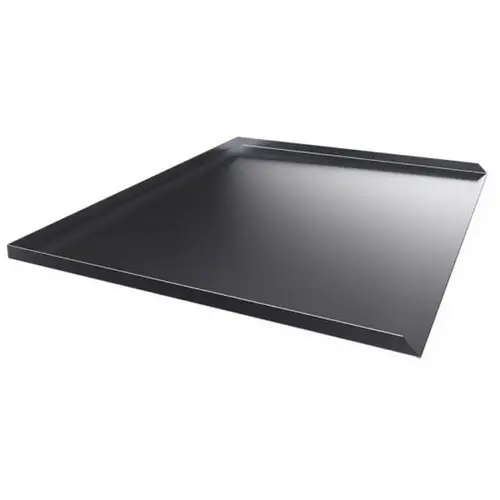 36"W x 28"L x 1"H Refrigerator Leak Pan, Stainless Steel 36"W x 28"L x 1"H Refrigerator Leak Pan, Stainless Steel