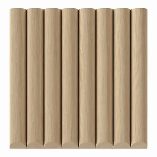 Tambour Panel Style 106, 1-1/2" Single Bead, 12"W x 48"L White Oak Tambour Panel Style 106, 1-1/2" Single Bead, 12"W x 48"L White Oak