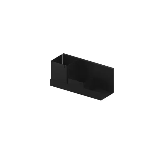 ADD Board Floating Shelf Set, 12-5/8" W, Black ADD Board Floating Shelf Set, 12-5/8" W, Black