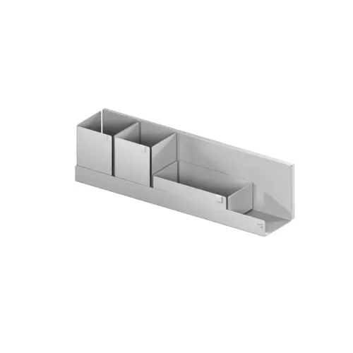 ADD Board Floating Shelf Set, 29-1/2" W, Platinum ADD Board Floating Shelf Set, 29-1/2" W, Platinum