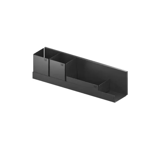 ADD Board Floating Shelf Set, 29-1/2" W, Carbon Steel Gray ADD Board Floating Shelf Set, 29-1/2" W, Carbon Steel Gray