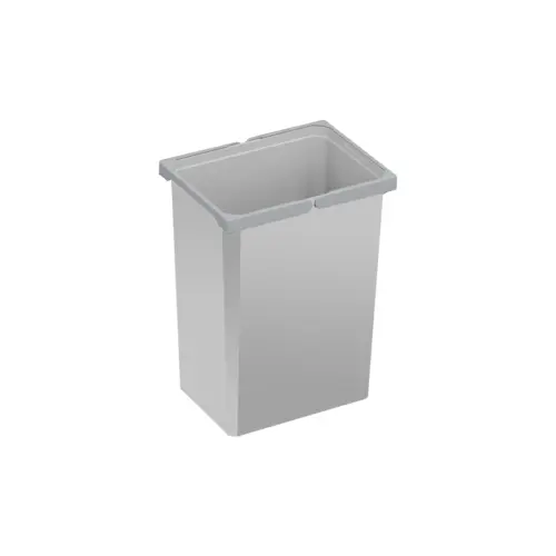 Envi Spacexx Bin, 31 Qt Capacity, 1 Container, Lightgrey Finish