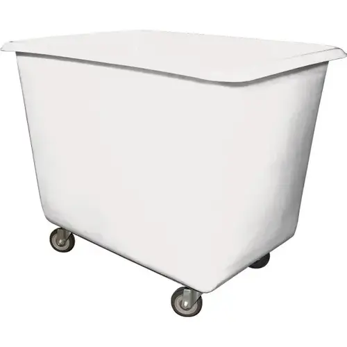 18 Bushel Polyethylene Truck, White, Galvanized Steel Base 18 Bushel Polyethylene Truck, White, Galvanized Steel Base