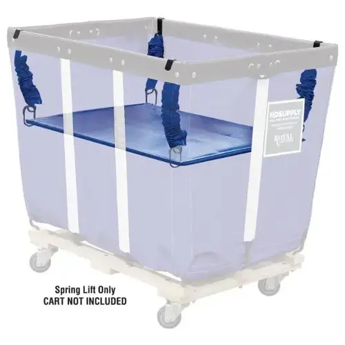 Spring Lift For 16 Bushel Basket Truck, Blue Spring Lift For 16 Bushel Basket Truck, Blue