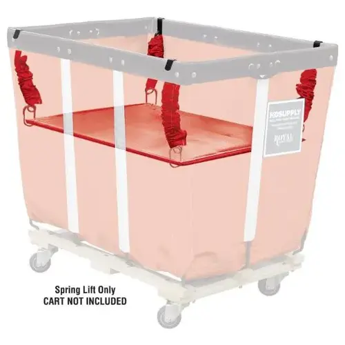 Spring Lift For 16 Bushel Basket Truck, Red Spring Lift For 16 Bushel Basket Truck, Red