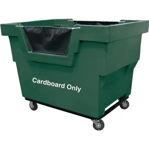 26.5 Cubic Foot Mail Truck, Green, With Cardboard Only Decal 26.5 Cubic Foot Mail Truck, Green, With Cardboard Only Decal