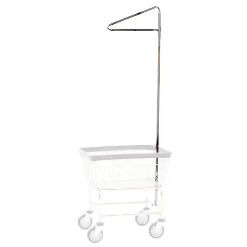 Pole One Wire Rack R&B Wire 91C Chrome Single Pole Rack For Wire Laundry Carts Buy Now