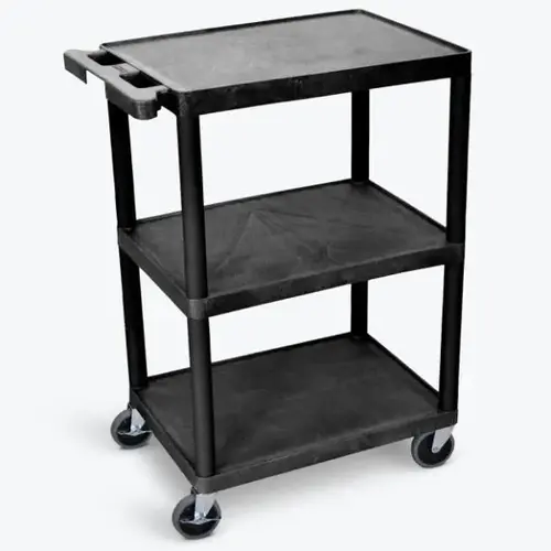 24 X 18 Flat-Shelf Cart - Three Shelves 24 X 18 Flat-Shelf Cart - Three Shelves