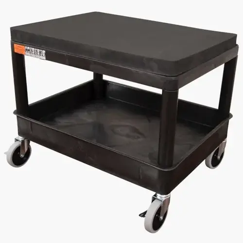 18" X 24" Mobile Mechanics Seat Utility Cart In Black 18" X 24" Mobile Mechanics Seat Utility Cart In Black