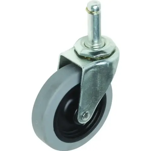 3" Rubber Gray Non-Marking Wheel Swivel Caster 3" Rubber Gray Non-Marking Wheel Swivel Caster